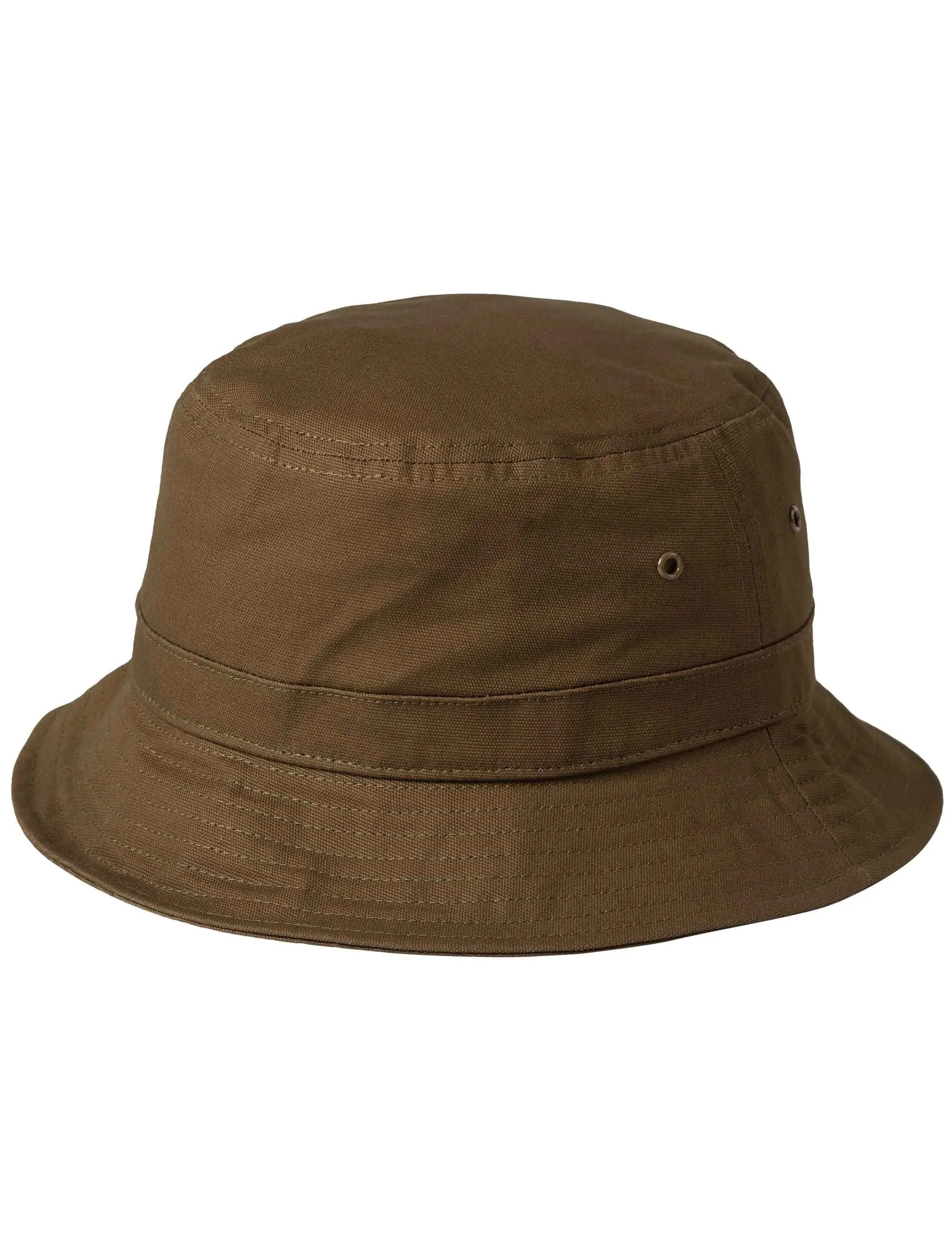 Script Bucket Hat - Lumber/White