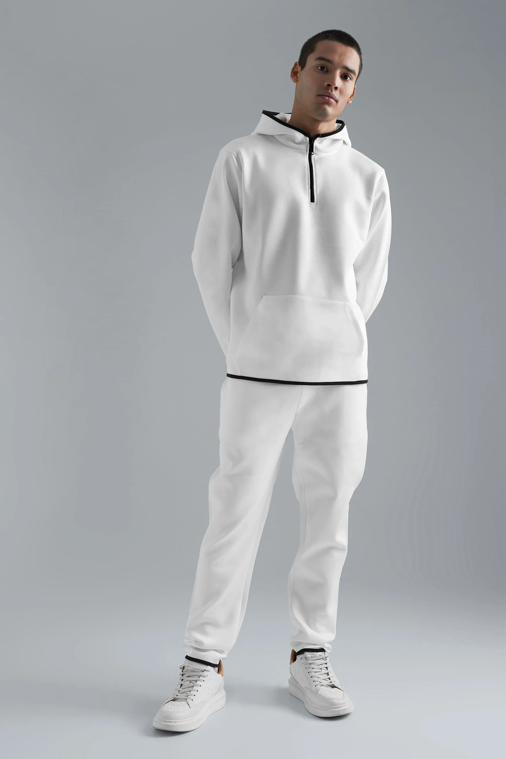 Scuba 1/4 Zip Hooded Tracksuit