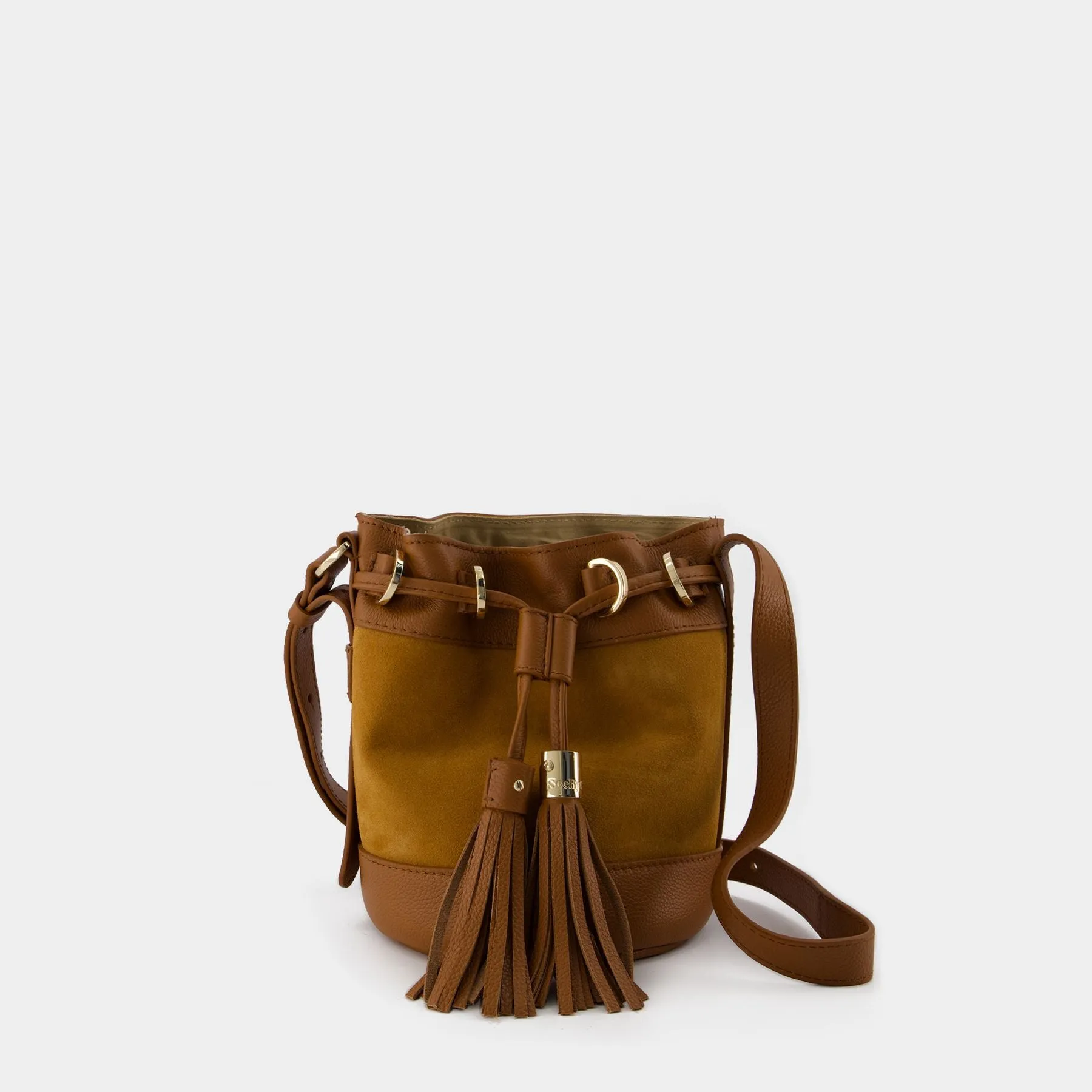 See by Chloé  Vicki Crossbody Bag - See by Chloé - Leather - Caramello