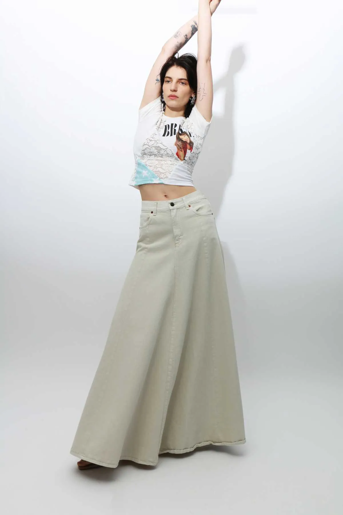 Serenity Skirt - Natural
