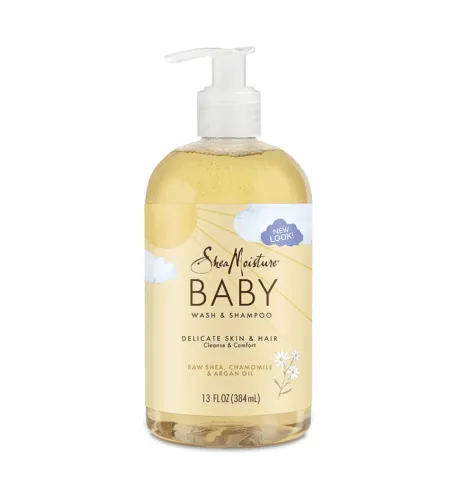 Shea Moisture Body Wash Shamp Raw Shea  13OZ