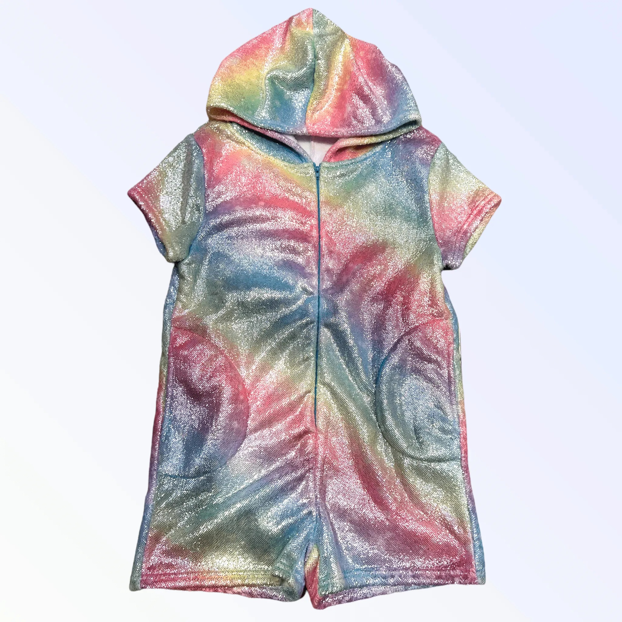 Shimmering Rainbow Romper