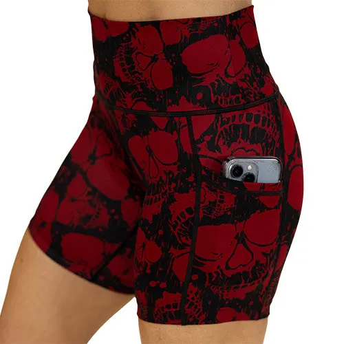 Shorts | Crimson Skulls