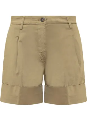 Shorts with Lapel