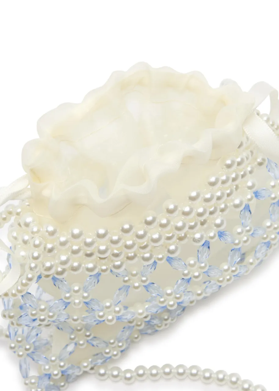 SISTER JANE Wildflower beaded cross-body bag  -                         -                     -                