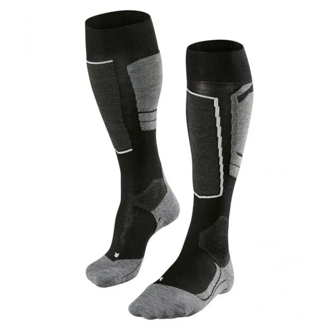 SK4 Womens Ski Sock - Black