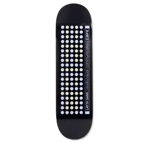 Skateboard Cafe - Layth Sami Code Deck Embossed Navy (8.5)