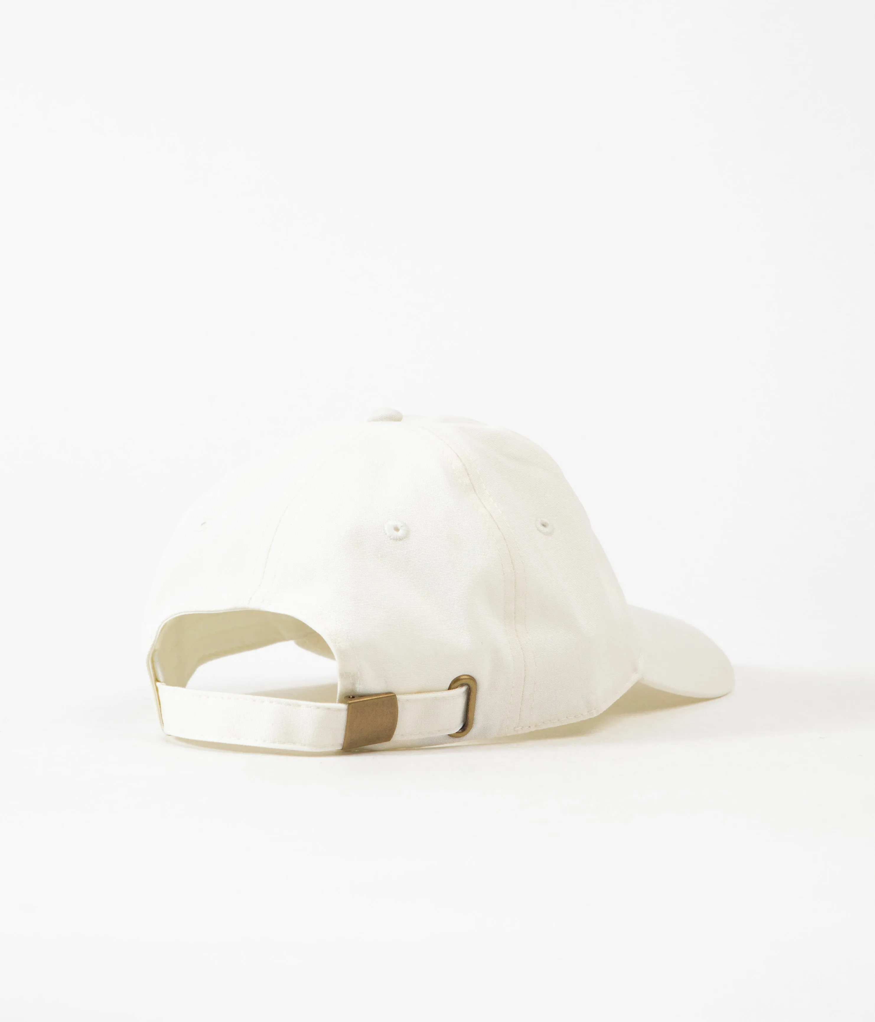 Skateboard Cafe Trumpet Logo Cap - White