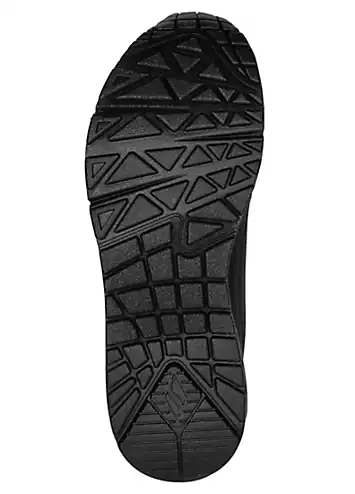 Skechers Black Durabuck Uno 41 Golden Air Trainers | Kaleidoscope