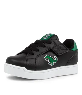 SKECHERS E-pro Tot Black Green Kids Sneakers
