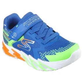 Skechers Kids' S-Lights: Flex-Glow Bolt Junior Trainers Royal / Multi - SS24