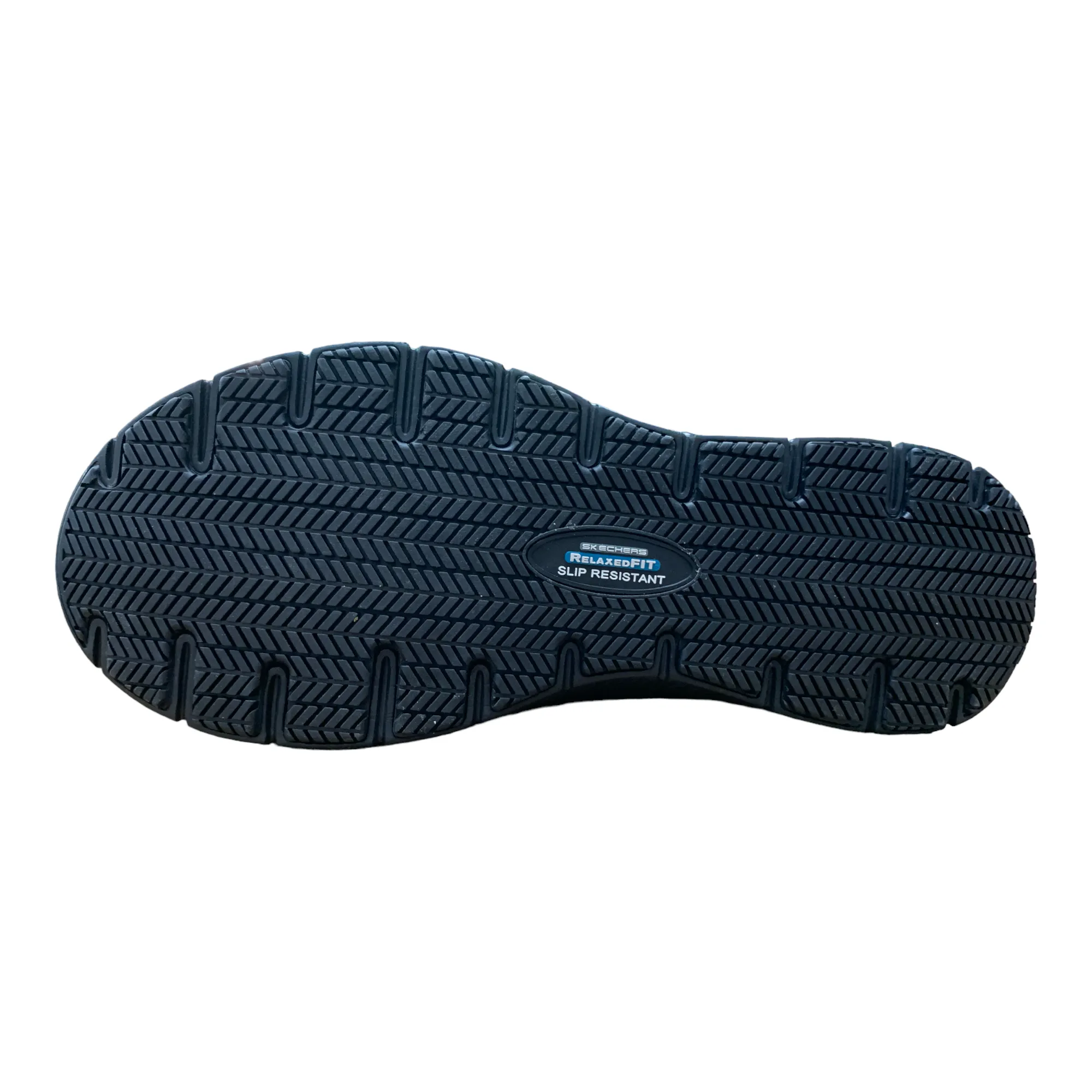 Skechers Men's Memory Foam Slip On Food Service Slip-Resistant Workwear Shoe