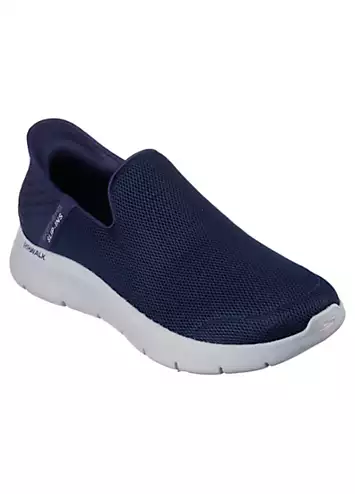 Skechers Mens Navy Hands Free Slip-Ins Go Walk Flex No Hands Trainers
