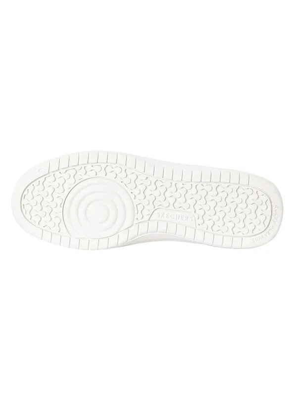 Skechers Volley Low Varsity Trainers - White