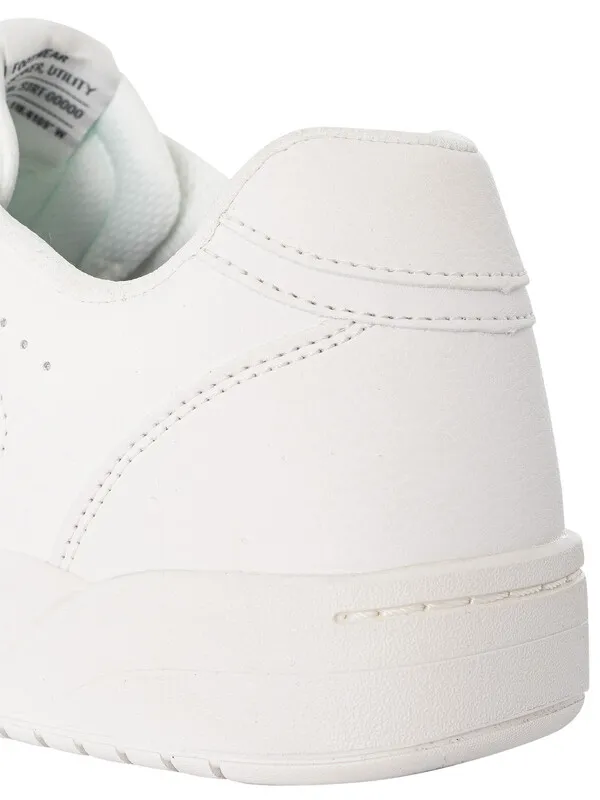 Skechers Volley Low Varsity Trainers - White