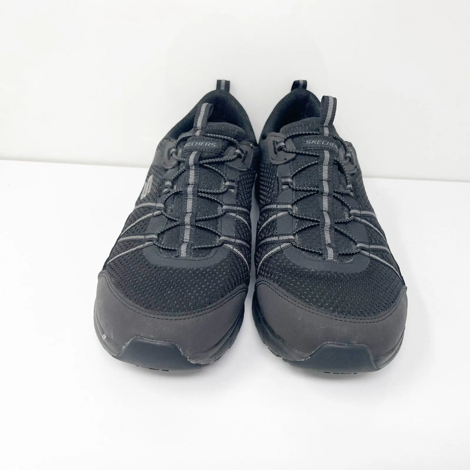 Skechers Womens Gratis Sport 104282W Black Running Shoes Sneakers Size 8.5