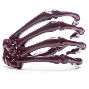 Skeleton Bracelet - Dark Aubergine