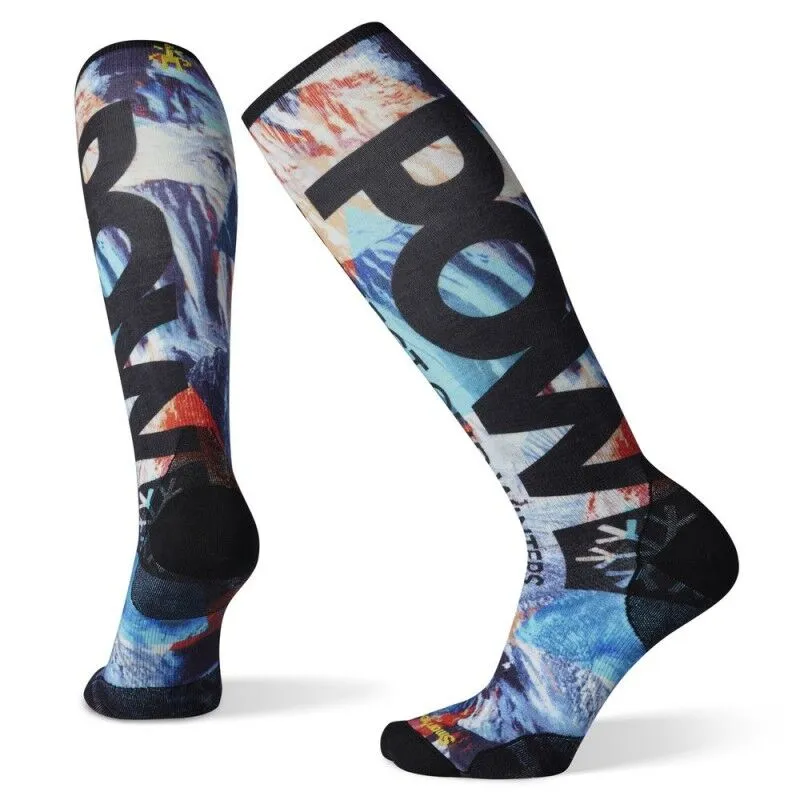 Smartwool Performance Ski Zero Cushion POW Print OTC - Ski socks