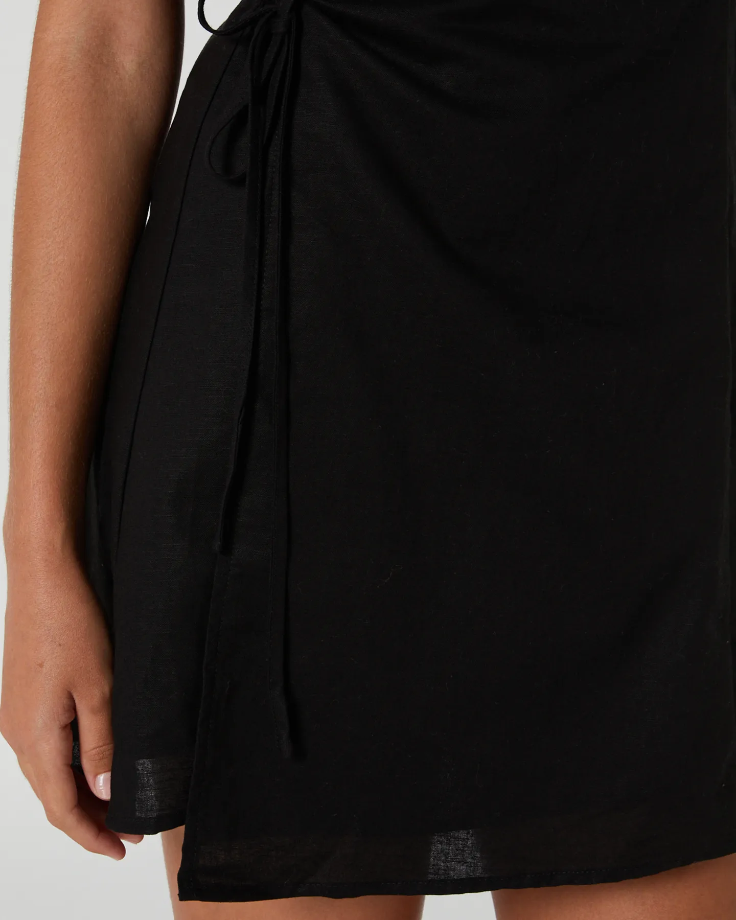 Sndys Ellie Wrap Dress - Black | SurfStitch