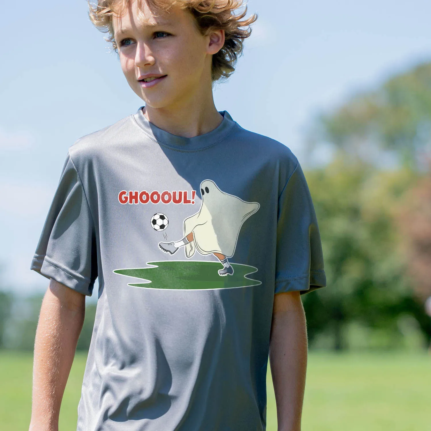 Soccer Short Sleeve Performance Tee - Soccer Ghoul 