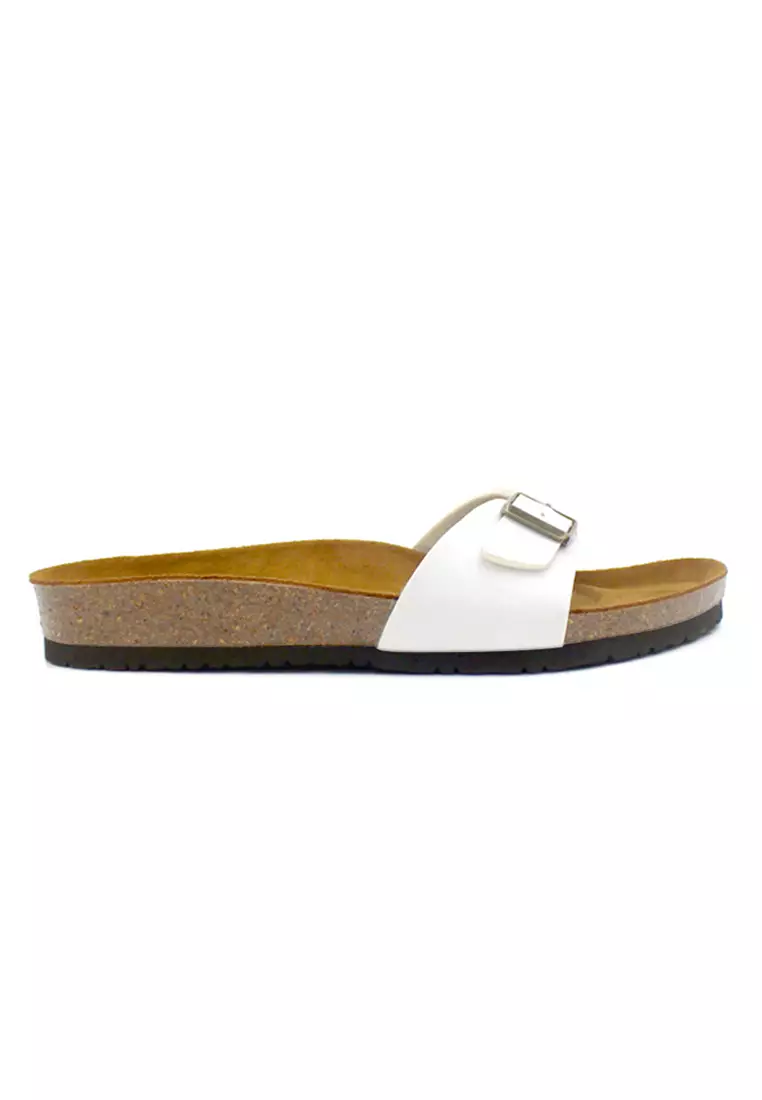 SoleSimple Lyon - White Sandals & Flip Flops