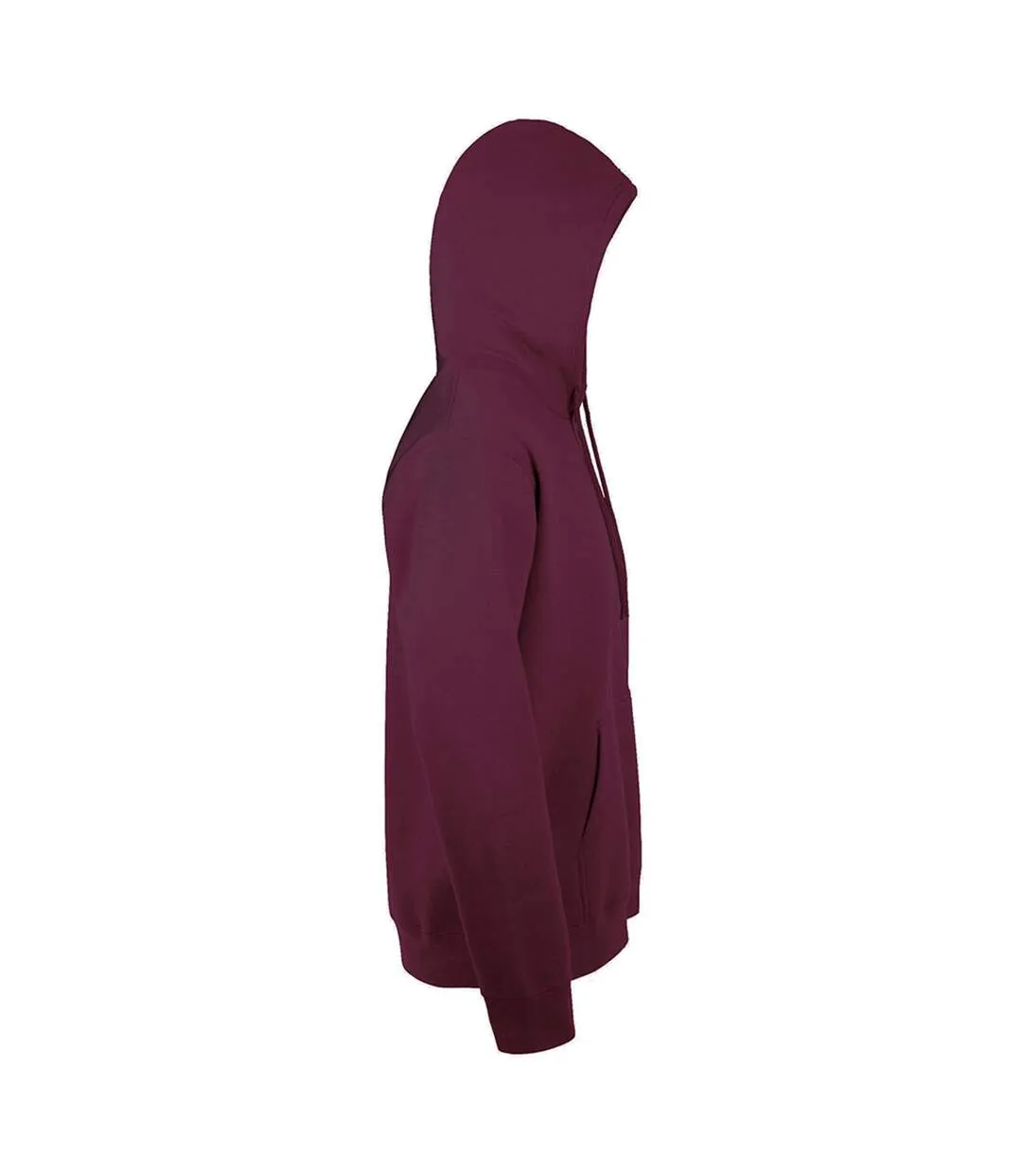 SOLS Snake Unisex Hooded Sweatshirt / Hoodie (Burgundy) - UTPC382