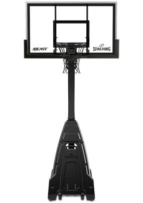 Spalding 60 Inch Stealth Beast Blackout Basketball System (Fully Assembled  Ex-display)  AA7B1998