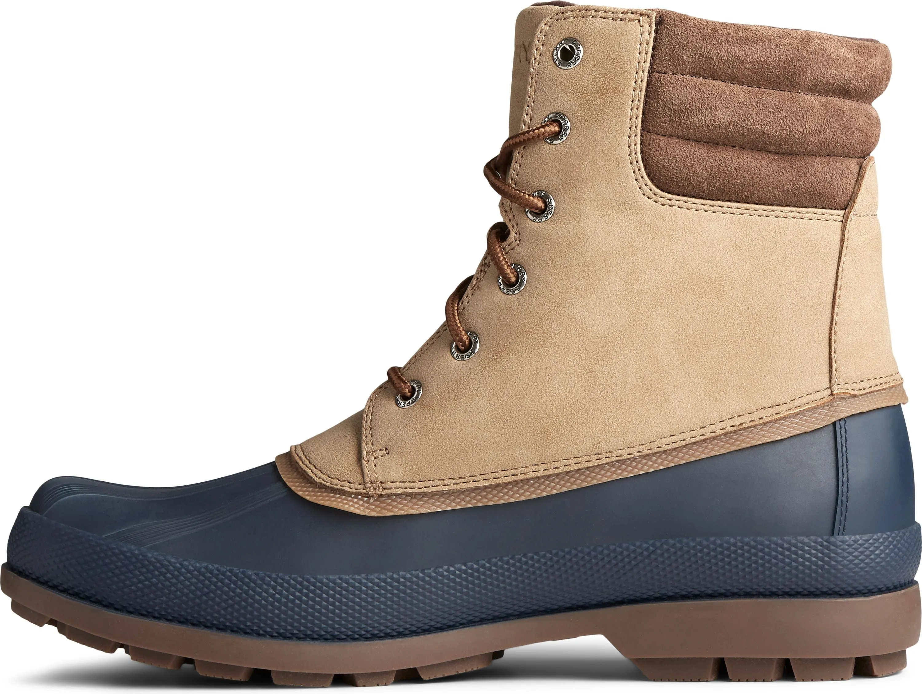 Sperry Cold Bay Boot Taupe & Navy