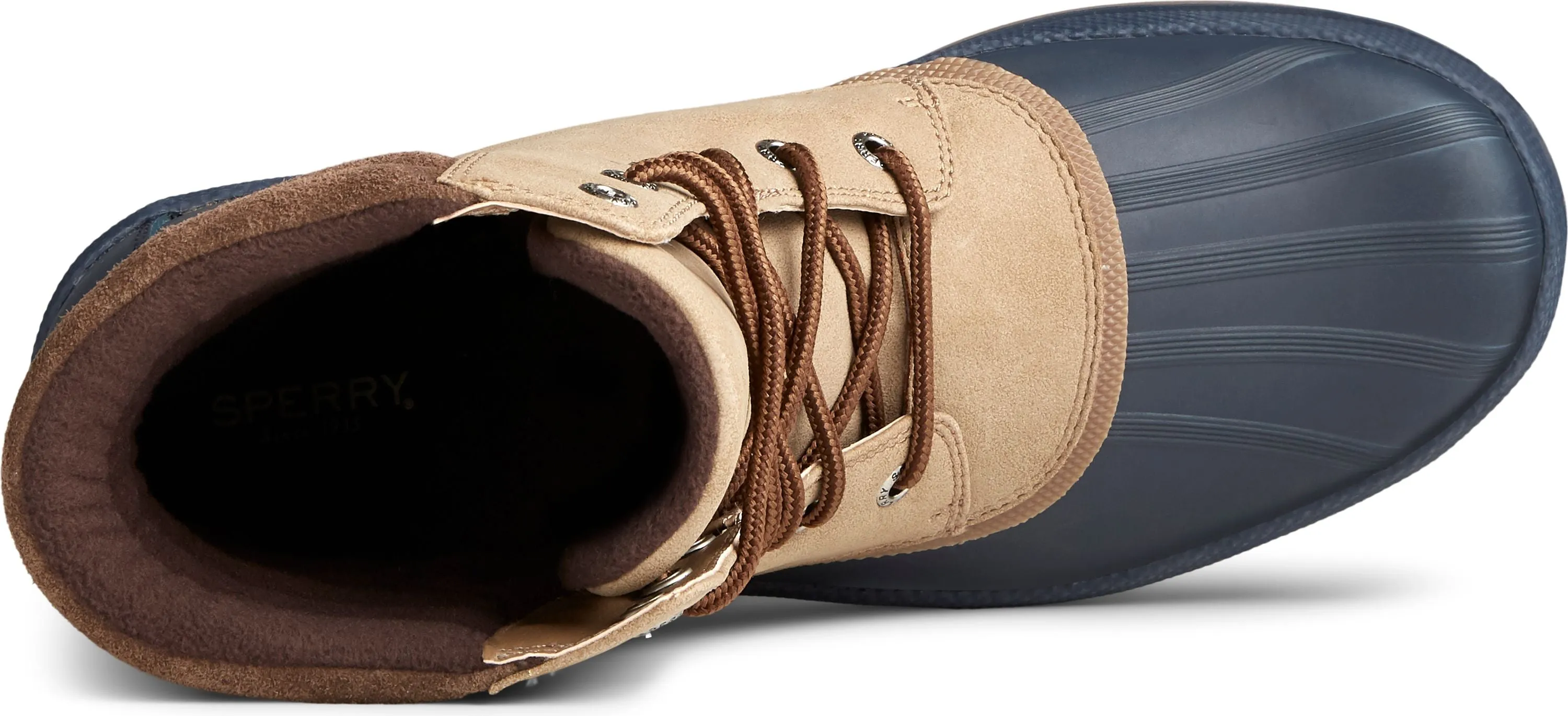 Sperry Cold Bay Boot Taupe & Navy