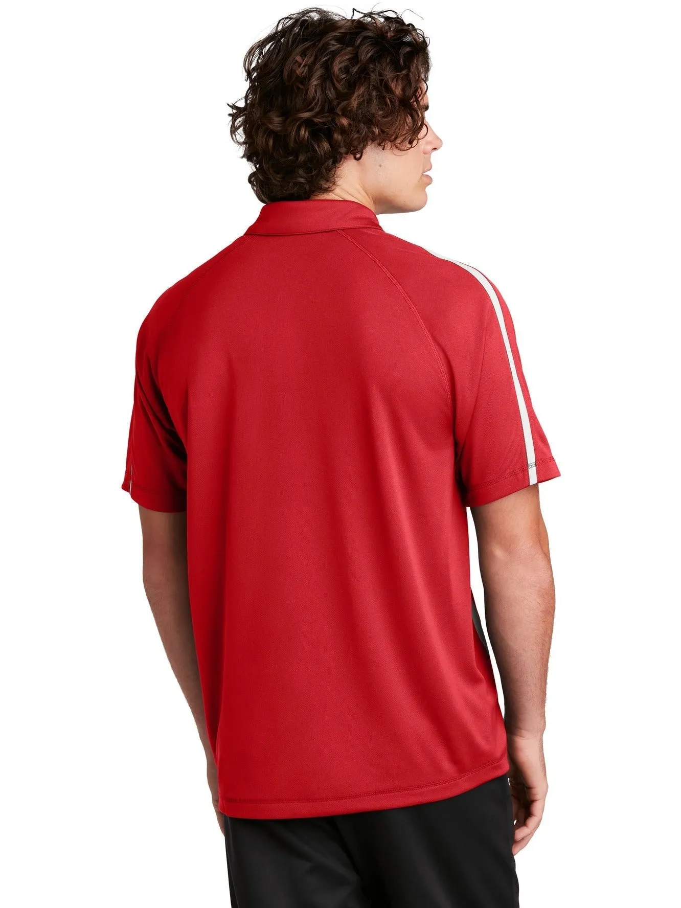 Sport-Tek Micro-Mesh Colorblock Polo