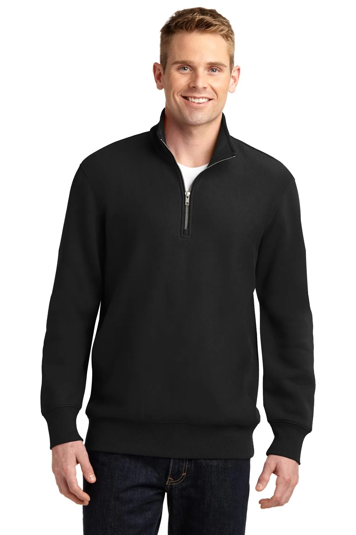 Sport-Tek ST283 Super Heavyweight 1/4-Zip Pullover Sweatshirt