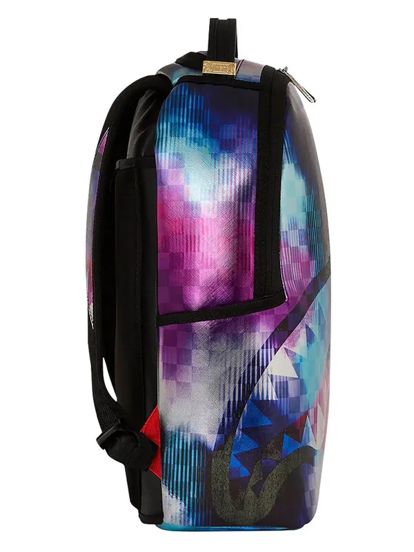 Sprayground Tye Check Backpack - Purple