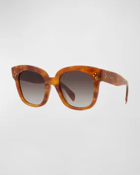 Square Gradient Acetate Sunglasses