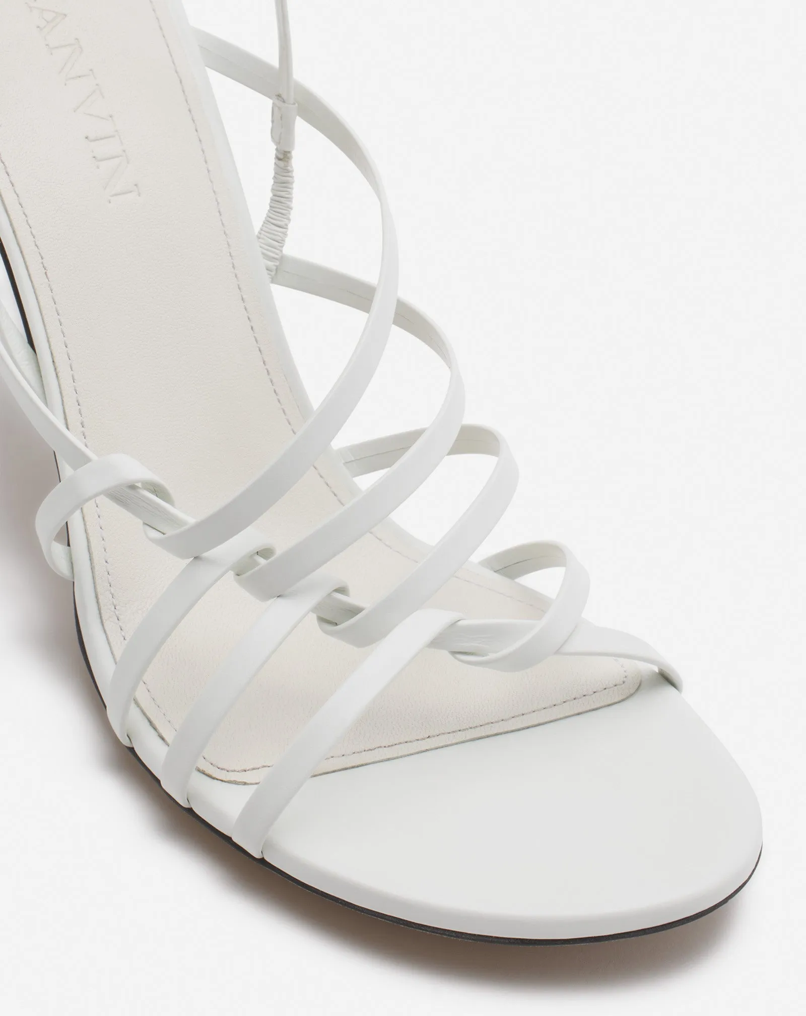 SQUENCE BY LANVIN LEATHER SANDALS