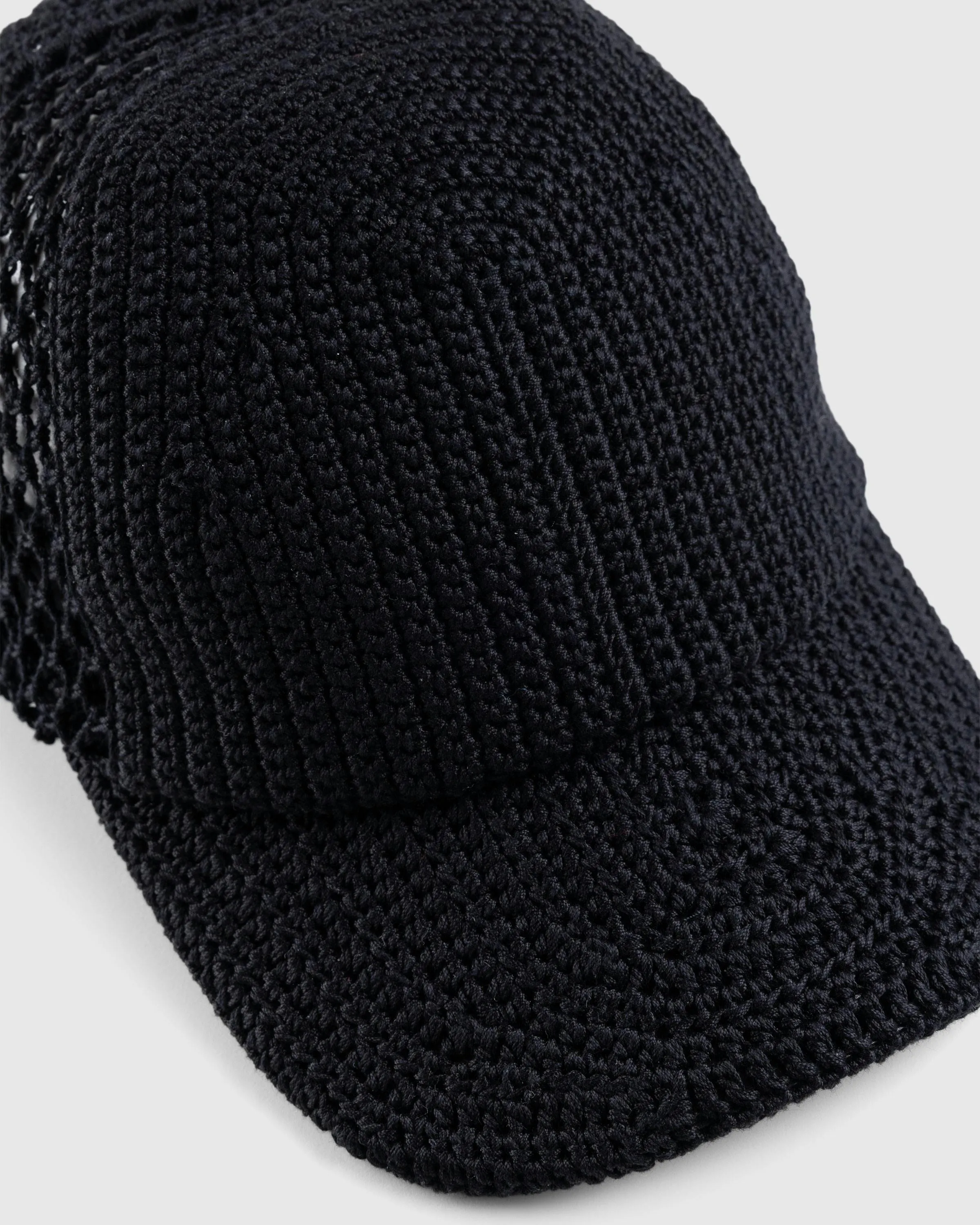 SSU – Crochet Trucker Hat Black | Highsnobiety Shop