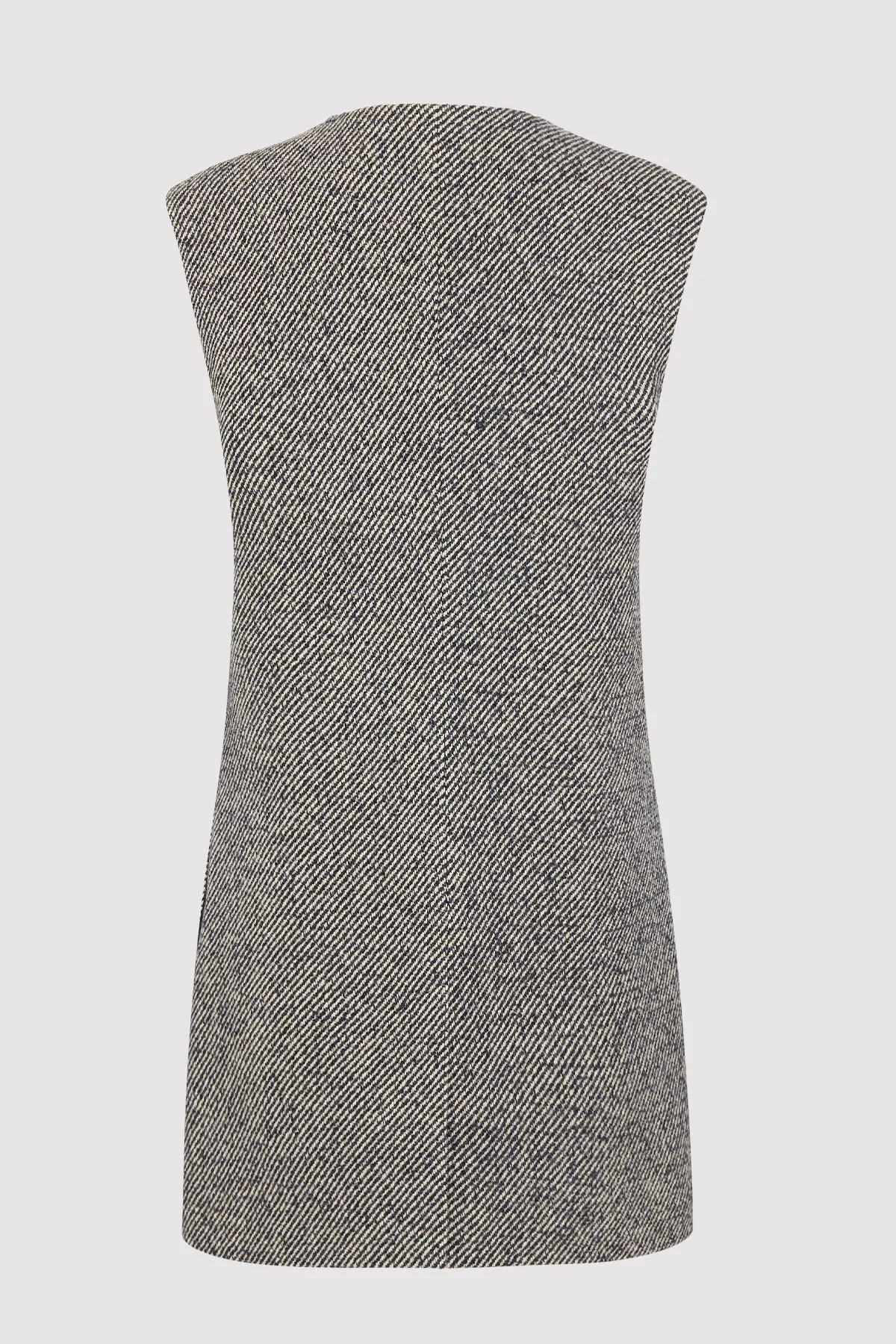 St Agni Twill Vest - Ink Twill