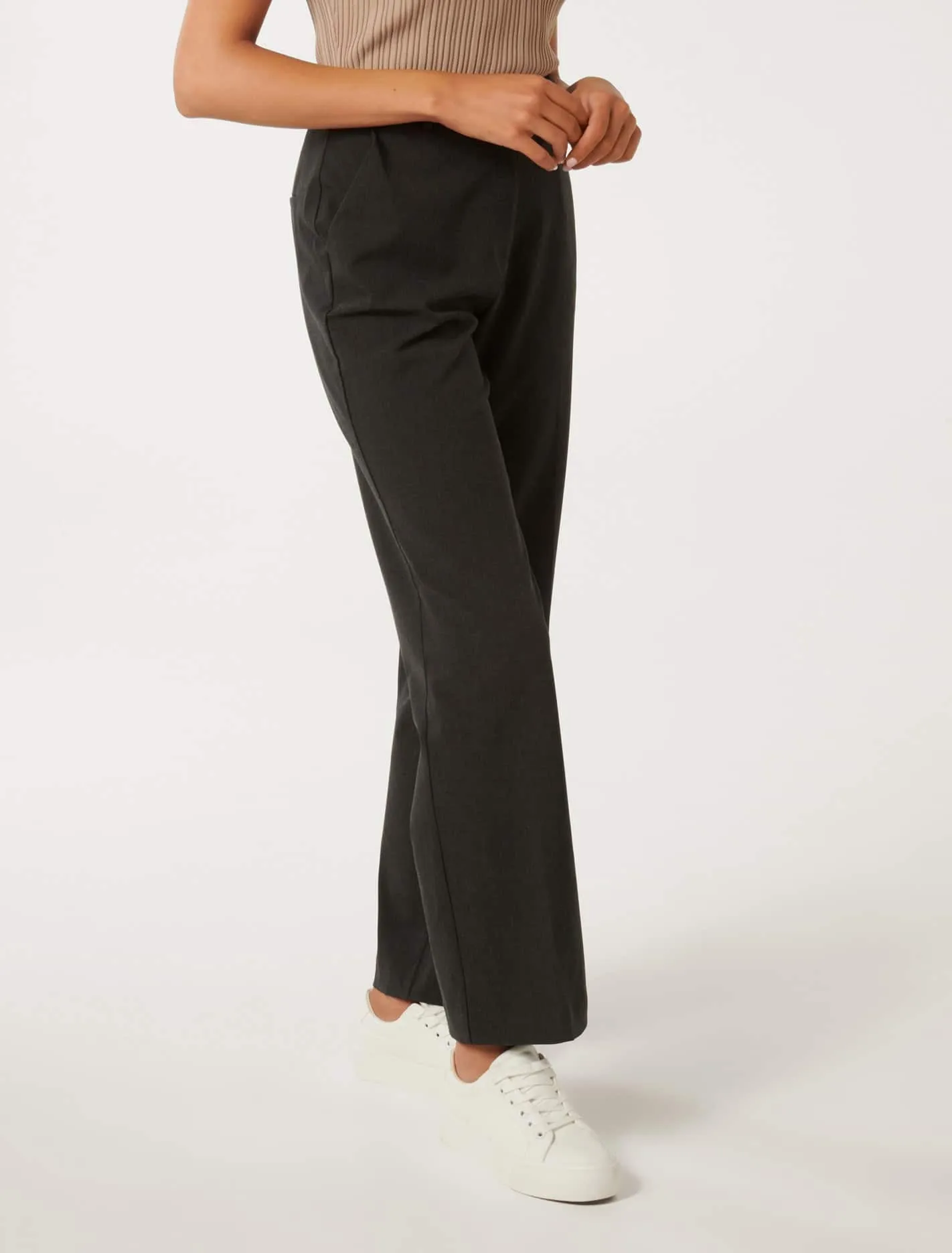 Stacey Petite Slim Straight-Leg Pants