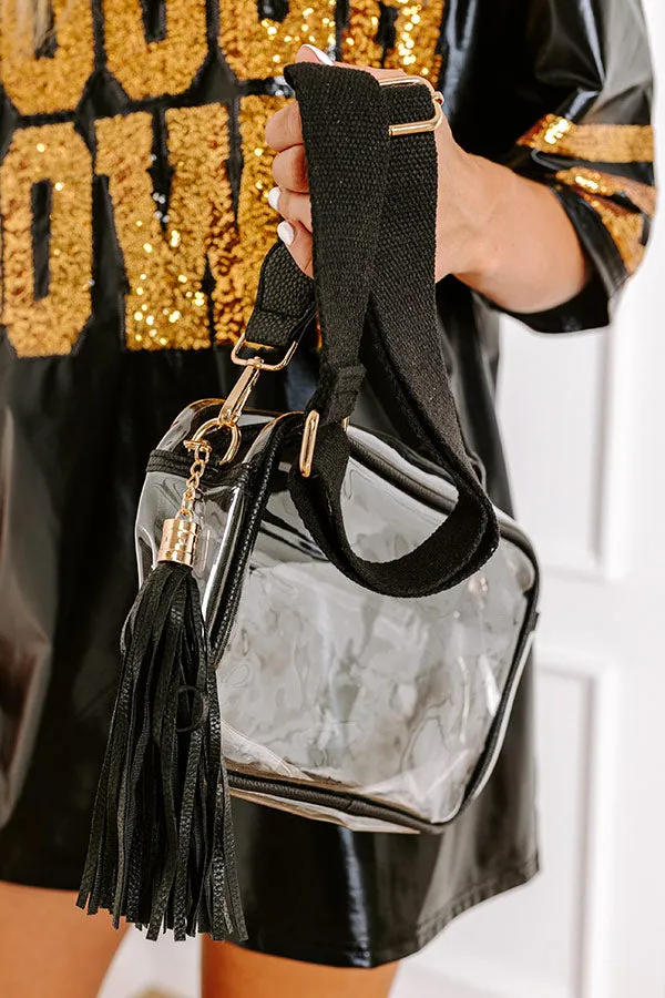 Stadium Ready Crossbody in Black