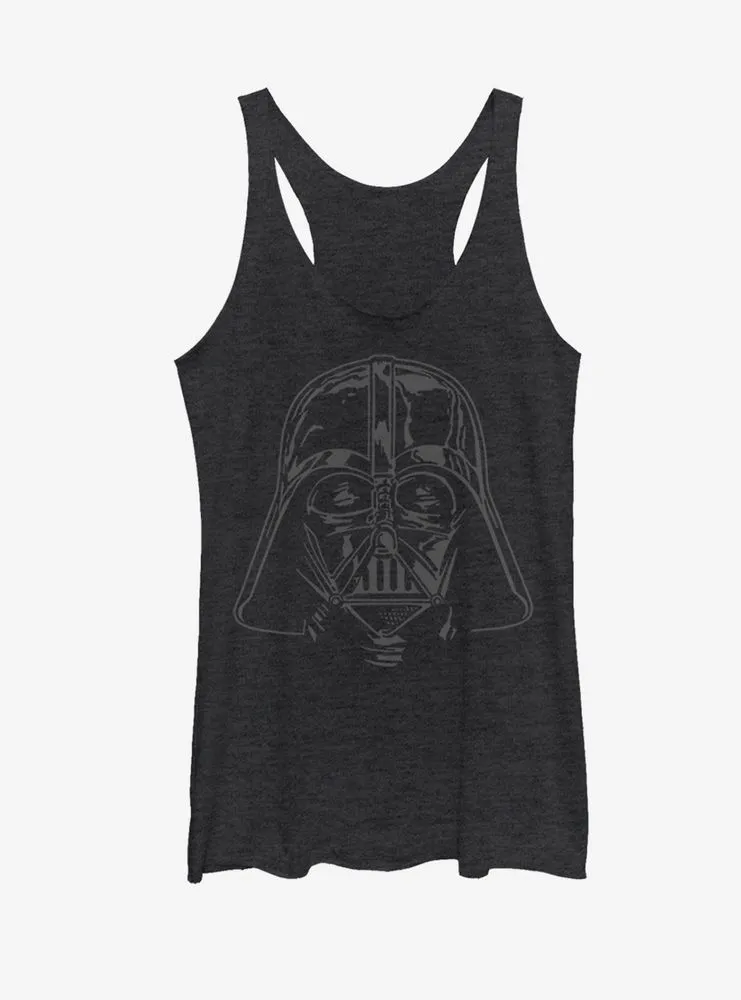 Star Wars Darth Vader Helmet Womens Tank Top