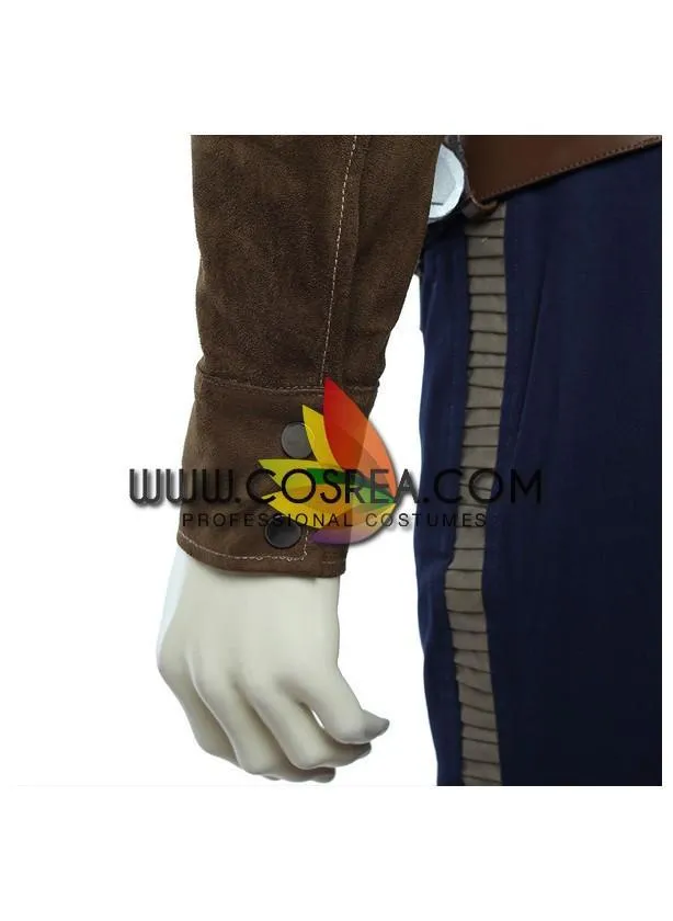 Star Wars Han Solo Star Wars Suede Leather Cosplay Costume