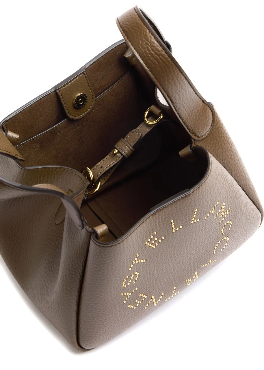 STELLA MCCARTNEY Stella Logo faux leather cross-body bag -                         -                     -                