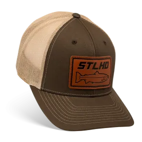 STLHD Steelhide Brown/Khaki Hat