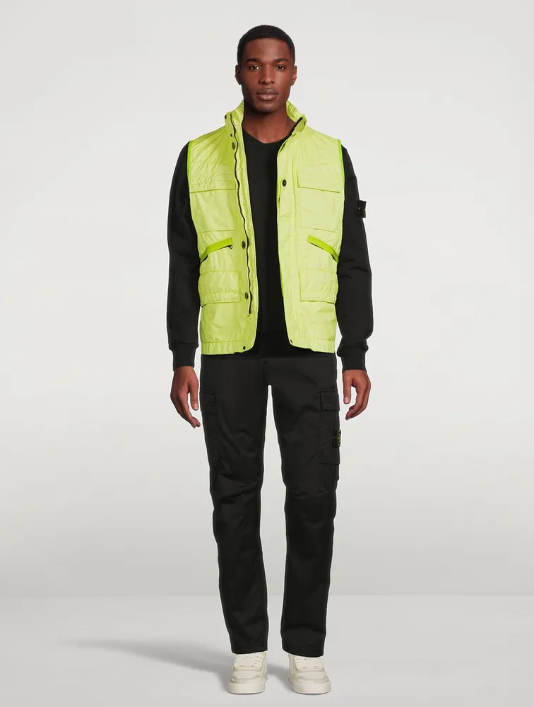 STONE ISLAND Membrana Garment-Dyed Vest