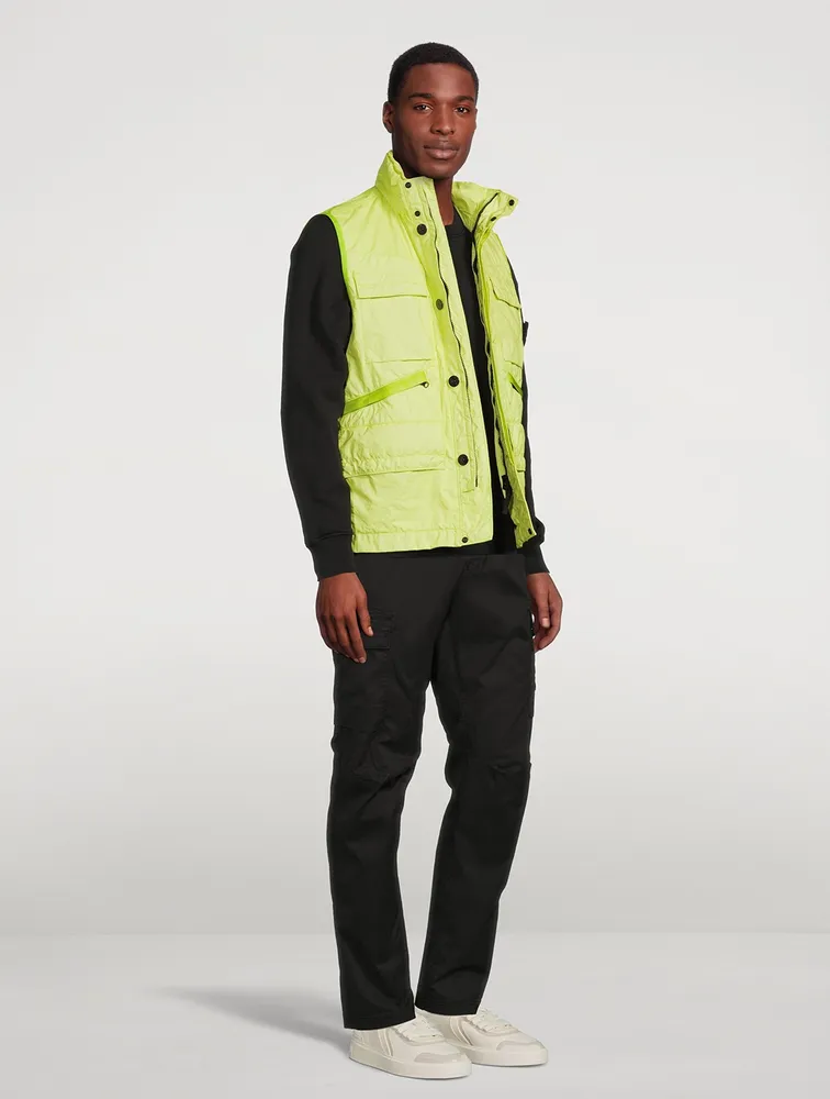 STONE ISLAND Membrana Garment-Dyed Vest