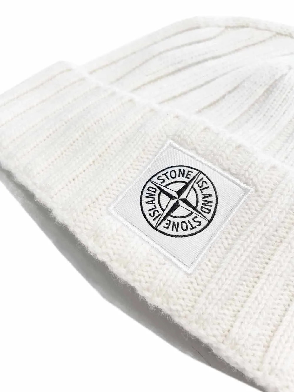 Stone Island N24B5 BEANIE, White 