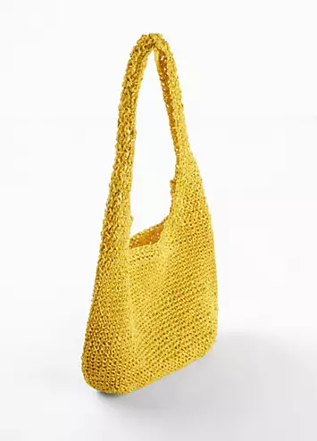 Straw Shoulder Bag by bonprix | Look Again