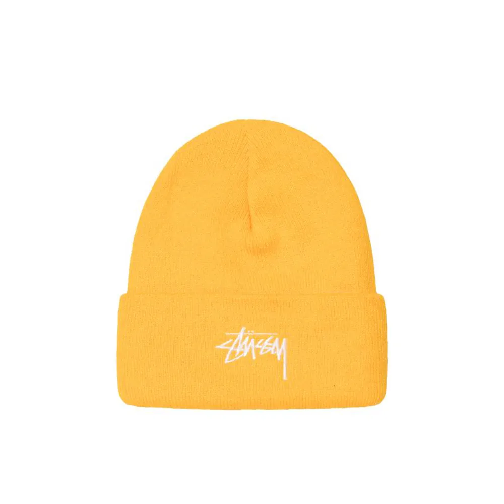 Stussy Stock Cuff Beanie Gold 1321020