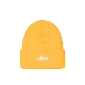 Stussy Stock Cuff Beanie Gold 1321020