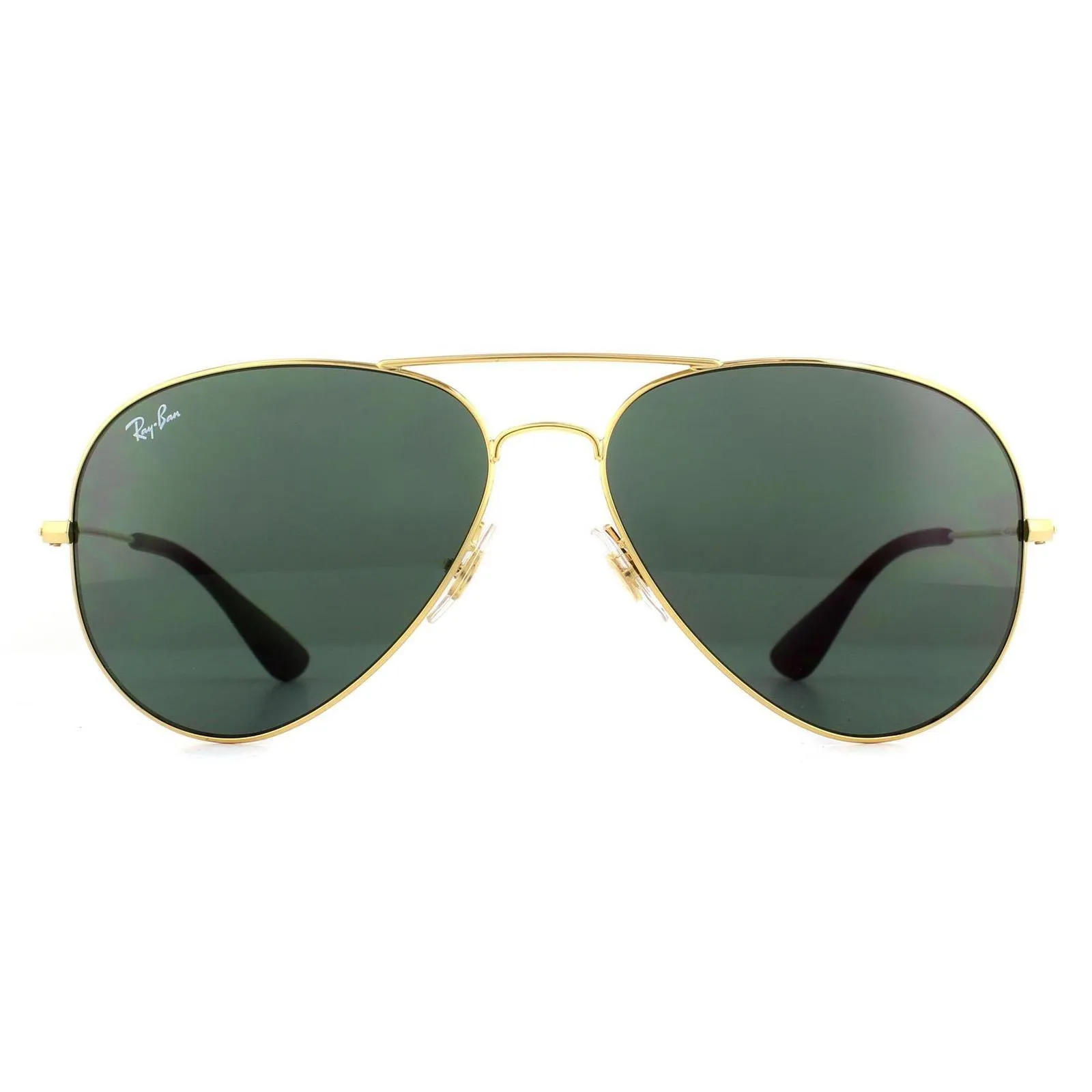 Sunglasses | Aviator Gold Green G-15 Sunglasses | Ray-Ban