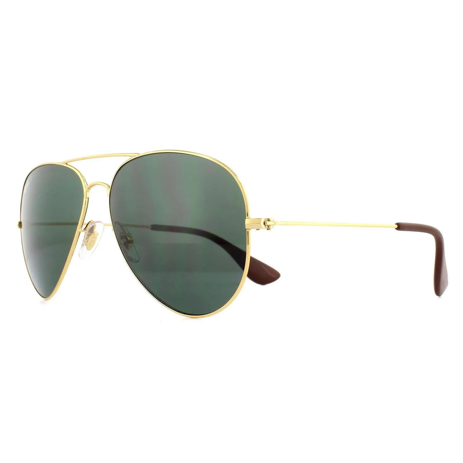 Sunglasses | Aviator Gold Green G-15 Sunglasses | Ray-Ban